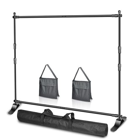 Buy EMART 10 X 8ft W X H Photo Backdrop Banner Stand Adjustable