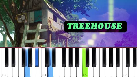 Alex G Treehouse Piano Tutorial Youtube