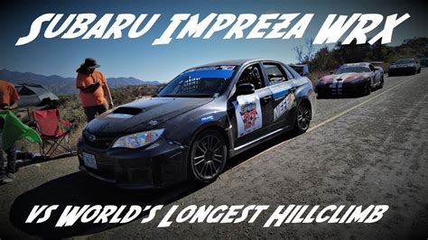 Subaru Impreza Wrx Vs San Pedro Martir The Worlds Longest Hill Climb