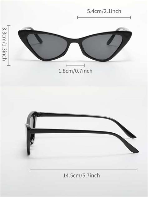 3pairs Women Cat Eye Shades Sunglasses Travel Accessories Shein Usa