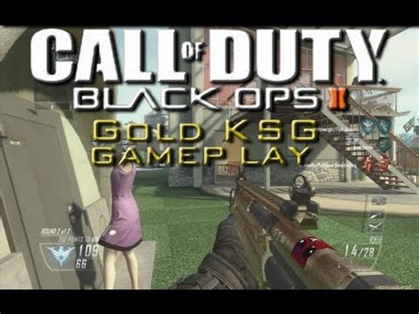 Black Ops 2 Gold KSG Tips And Tricks On How To Use It YouTube