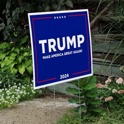 Trump MAGA Yard Sign - CustomSigns.com