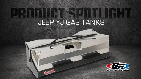 Jeep Yj Aluminum Gas Tanks Genright Off Road Youtube