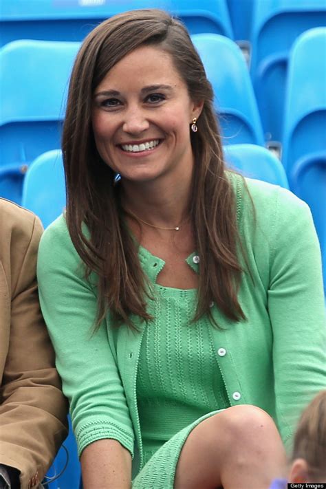 Mint Pippa Middleton Takes Her Twin Set To The Tennis