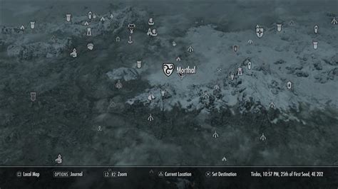 Mapa de Skyrim una guía de los mejores lugares para visitar y obtener