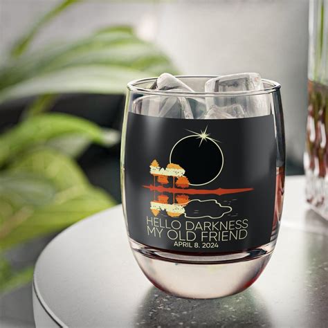 Solar Eclipse Whiskey Glass Total Eclipse Memorabilia Solar