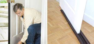 how to fix drafty front door