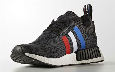 Adidas Nmd Primeknit Red White And Blue Stripes Sole Collector