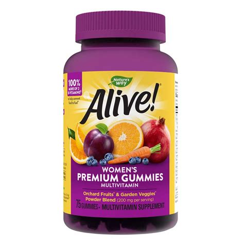 Nature S Way Alive Women S Premium Multivitamin Gummies Shop