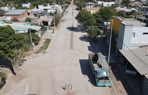 Charata Ejecutan la etapa final de las 26 cuadras de pavimentación