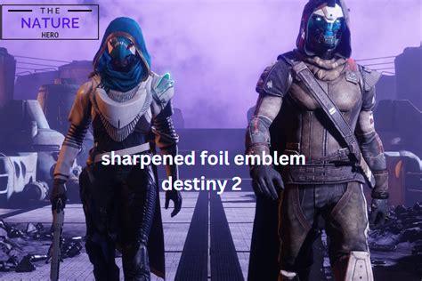 Explore Sharpened Foil Emblem In Destiny 2 - The Nature Hero