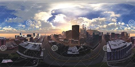 Panorama of the city stock photo. Image of downtown - 260875124