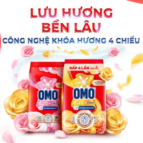 bot giat omo comfort tinh dau thom nong  kg  pham dep xinh