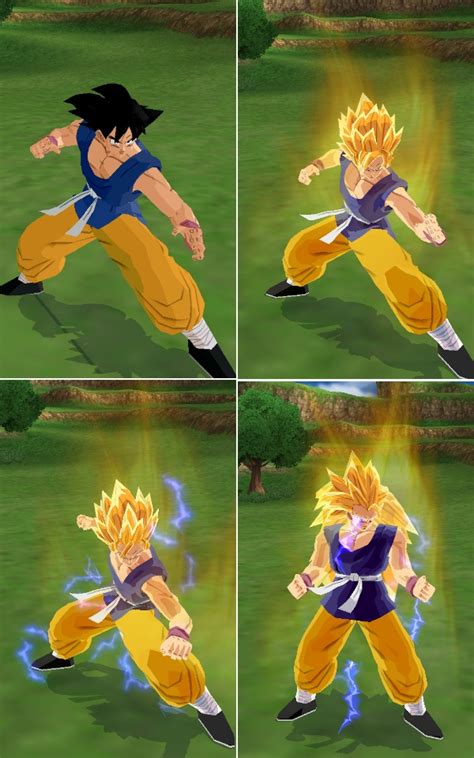 Adult Goku Gt All Forms By Grognougnou On Deviantart