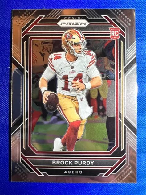 CARTE RECRUE BROCK Purdy 2022 Panini Prizm 353 49Ers Rc S8912 EUR 13