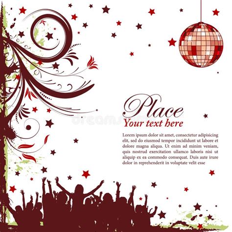 party frame stock vector illustration  background confetti