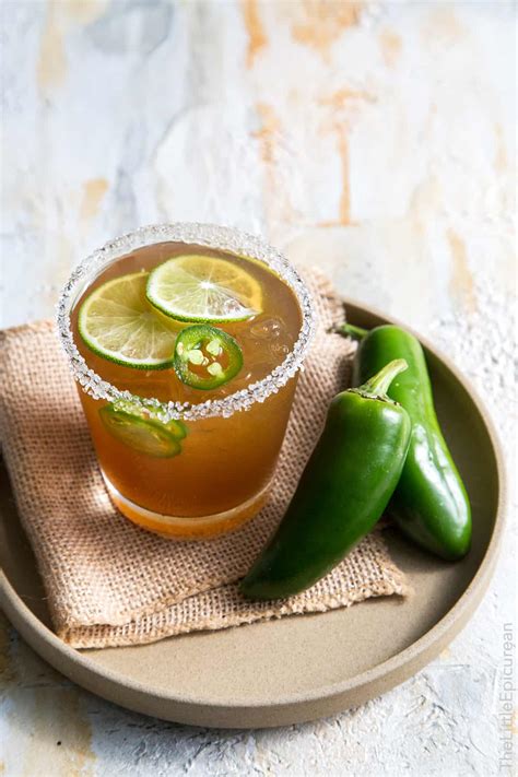 Spicy Jalapeno Margarita The Little Epicurean