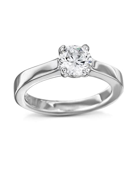 Platinum And Diamond Engagement Ring Turgeon Raine