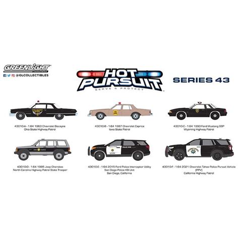 ミニカー 完成品 グリーンライト 1 64 Hot Pursuit シリーズ 43 1BOX6台入 キッドボックス Yahoo 店 通販 Yahoo ショッピング