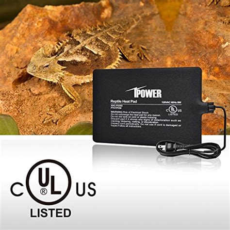 Ipower Reptile Heat Pad X Inch W Under Tank Terrarium Warmer Heating