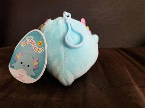 New Squishmallows Irina 4 Squishmallow Plush Blue Axolotl 3