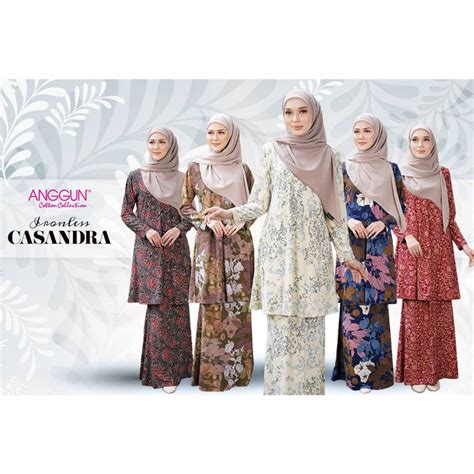 New Release Kurung Ironless Casandra Moss Crepe By Anggun Cotton