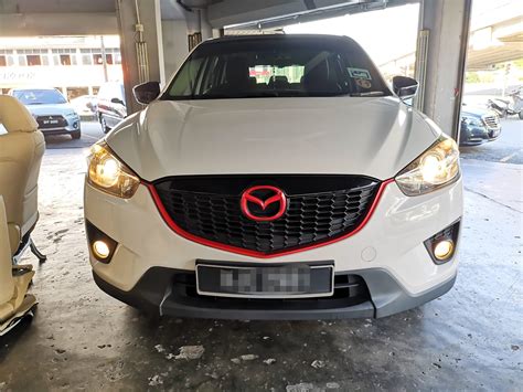 Mazda Cx5 2015 Maroon And Black Newton Leather