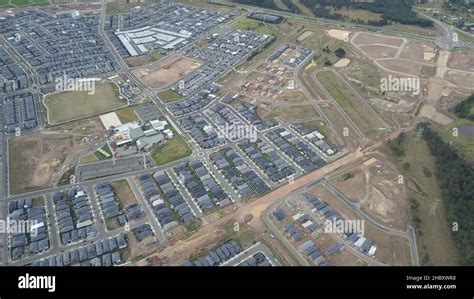 An Aerial View Of The Estate Of Elara In Marsden Park Nsw Sydney