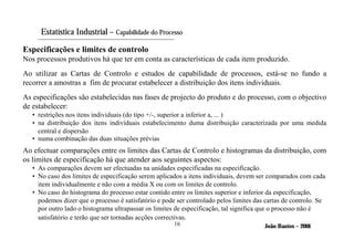 Analise De Capabilidade Do Processo PPT