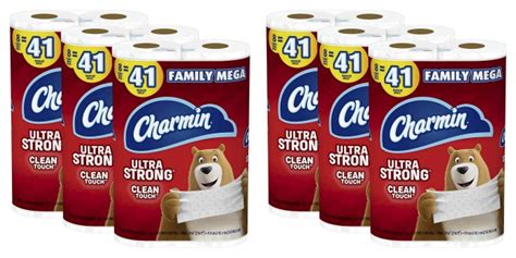 Save on 24-count of Charmin Ultra Strong Mega Rolls - Savings Done Simply