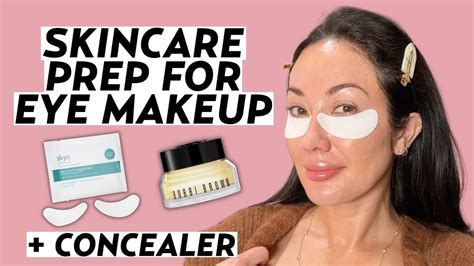 Skin Prep Tips For Flawless Eye Makeup And Concealer Skincare With