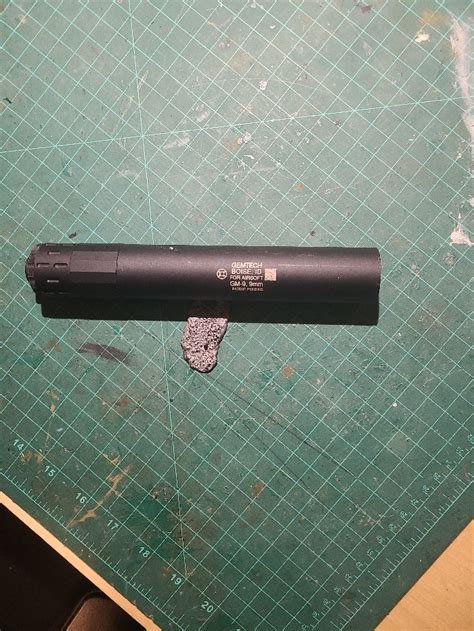 Sold Gemtech Gm Suppressor Hopup Airsoft