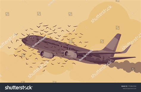 342 Airplane Crash Cartoon Images, Stock Photos, 3D objects, & Vectors ...