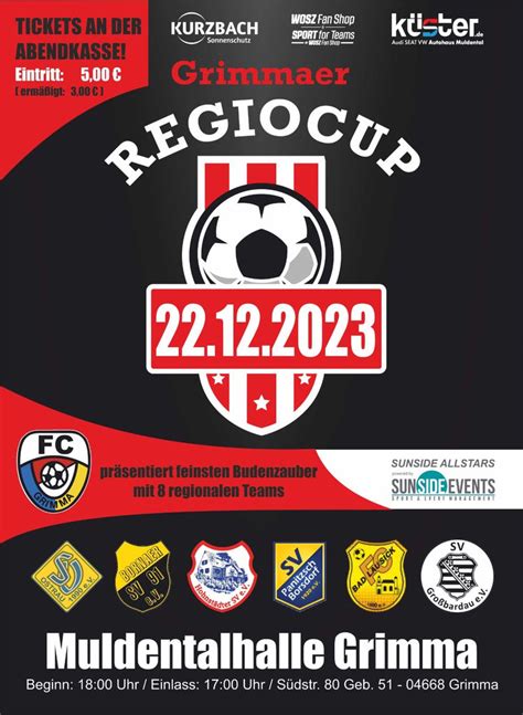 Regio Cup Als Highlight Zum Jahresende Fc Grimmas Webseite