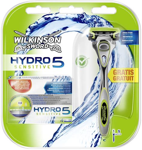 Wilkinson Sword Hydro 5 Sensitive 5 Klingen Mit Gratis Rasierer