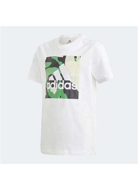 Adidas Camiseta Adidas Camuflada Infantil Branco Camiseta Adidas