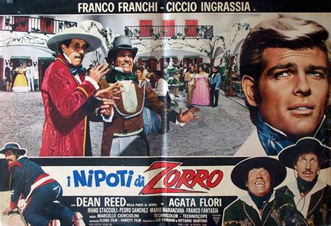 I NIPOTI DI ZORRO 1968Dir MARCELLO CIORCIOLINICast FRANCO