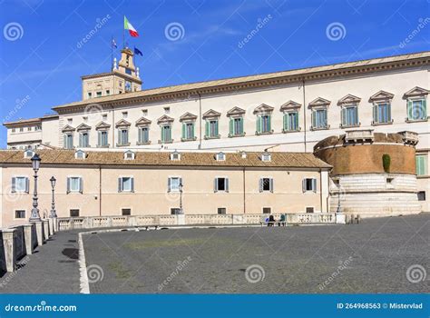 Quirinale Palace in Rome, Italy Official Residence of President of Italy Editorial Stock Photo ...