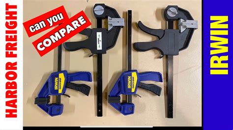 Harbor Freight Clamp Review V S Irwin Clamps Youtube