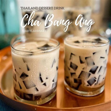 Resep Minuman Thailand Cha Bang Ang Viral Cmc Solution