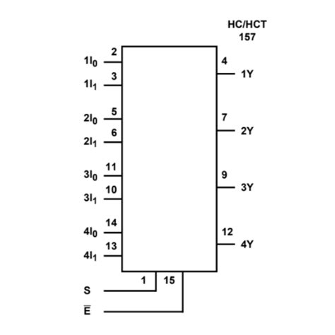 Circuito Integrado Hc Multiplexador De Canais