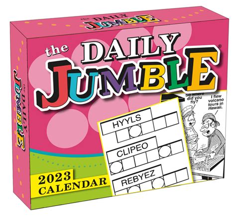 The Daily JUMBLE® 2023 Daily Calendar - RSVP