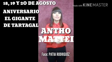 Antho Mattei Gigante De Tartagal Face Patia Rodriguez Youtube