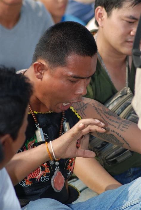 Wat Bang Phra Wai Kroo Tattoo Festival Sak Yant Thai Temple Tattoos