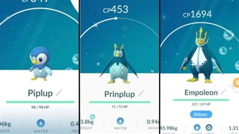 How to evolve Piplup in Pokemon GO? Evolution Guide