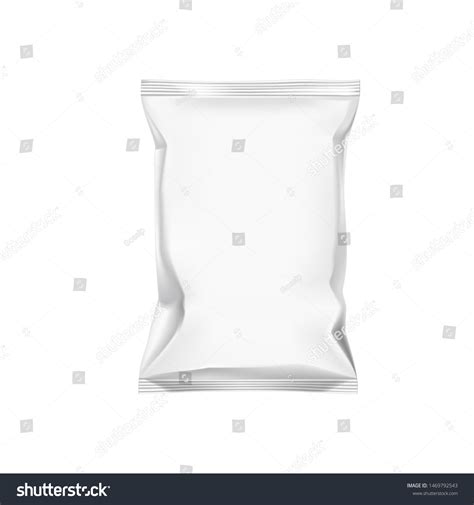 Packaging Food Chips Crackers Sweets Mockup Stock Vektor Royaltyfri