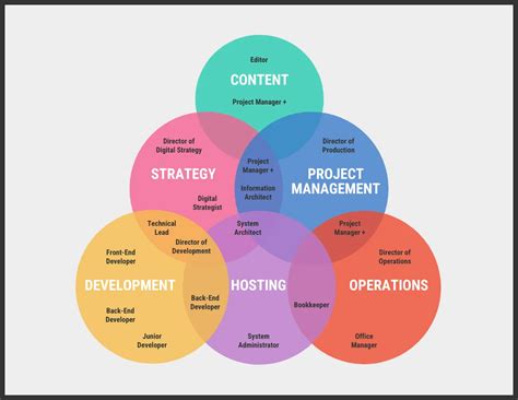 Organizational Venn Diagram Chart Diagram Template - Venngage