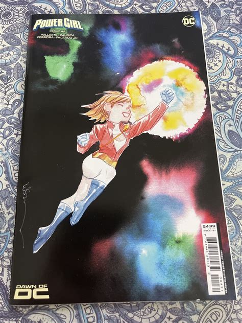 Power Girl 4 Dustin Nguyen Variant Cover B 2024 Justice League Dawn Of