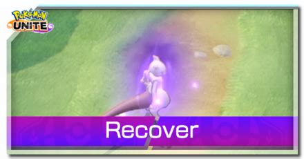 Recover Mega Mewtwo X Move Effect And Cooldown Pokemon UNITEGame8