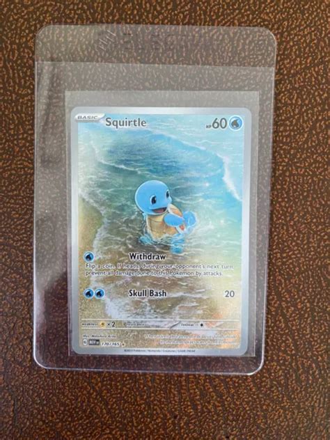 Squirtle Pokemon Tcg Spezielle Illustration Selten Sv Alt